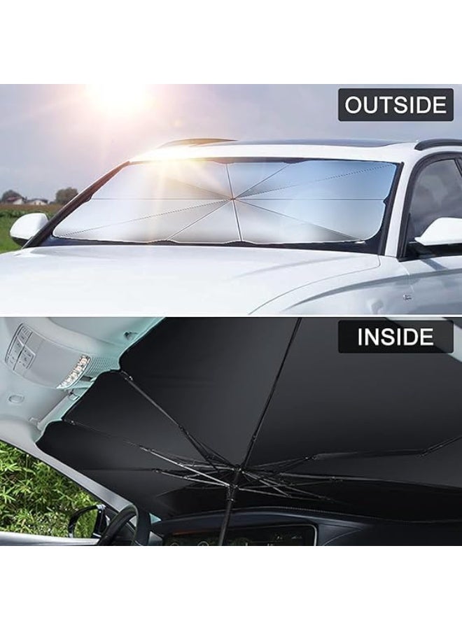 UShop Sunshade and UV protection for car windshield, foldable, sunshade fits all cars from Yoshop - Image 2